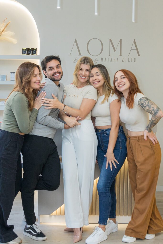 equipo aoma beauty poblenou barcelona